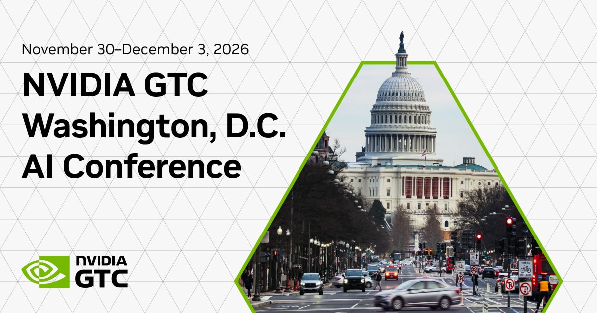 NVIDIA GTC Washington, D.C. 2026