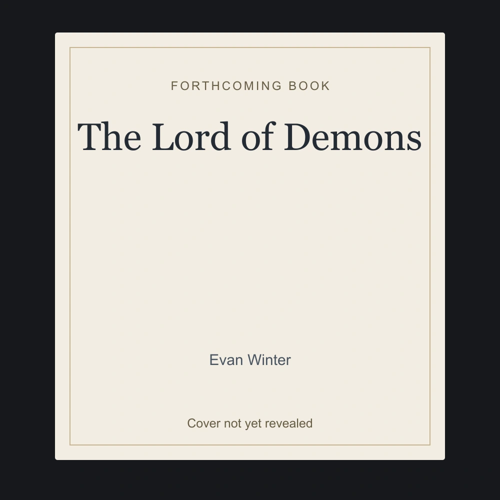 The Lord of Demons (The Burning, #3)